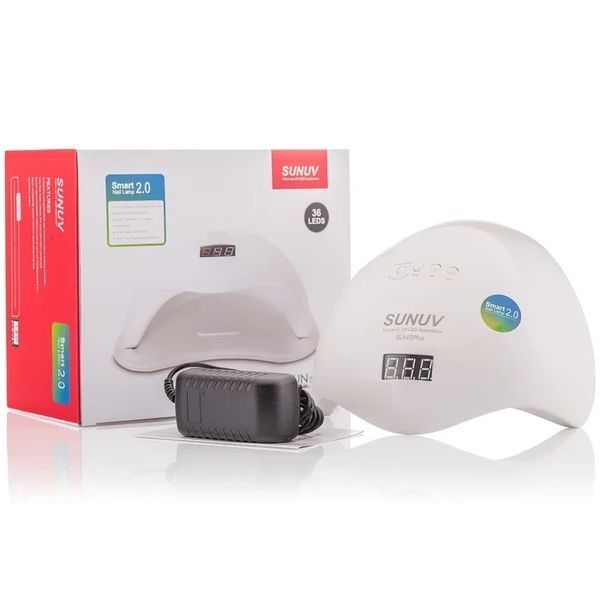 LED+UV лампа SUNUV SUN 5 PLUS 48W для маникюра (Оригинал) 46435456 фото