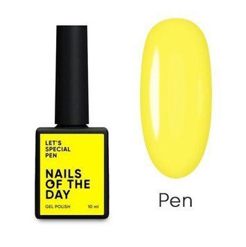 Гель лак NAILSOFTHEDAY Let's special Pen желтый, 10 мл 84319234 фото