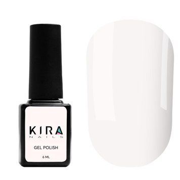 База для ногтей Kira Nails French Base Milk 001 (молочная), 6 мл N03335 фото