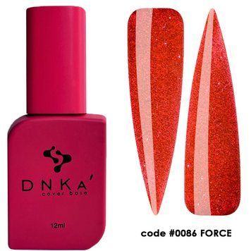 Камуфлирующая база для ногтей DNKa' Cover Base 086 Force, 12 мл DNKA0086 фото