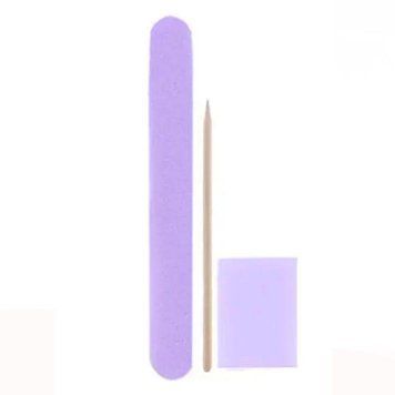 Набір одноразовий DNKa Manicure set - пилка, баф, апельсинова паличка MSDNKA фото