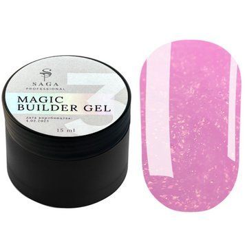Гель для нарощування SAGA Builder Gel Magic №03, 15мл 55375 фото