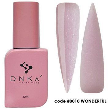 Камуфлирующая база для ногтей DNKa' Cover Base 010 Wonderful, 12 мл DNKA0010 фото