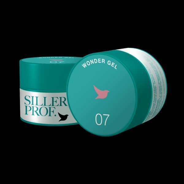Гель для нарощування Siller Wonder Gel №7 темний рожевий, 30мл 584997 фото