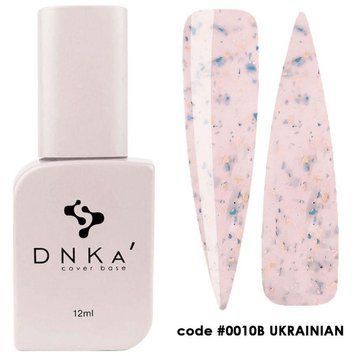 Камуфлирующая база для ногтей DNKa' Cover Base 010B&rsquo; Ukrainian, 12 мл DNKA0010B фото