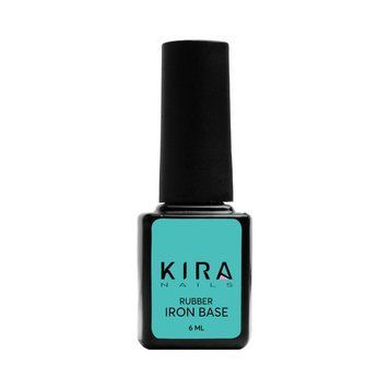 Каучуковое базовое покрытие Kira Nails Rubber Iron Base, 6 мл N00404 фото