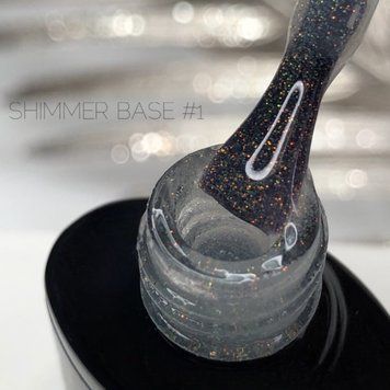 База для нігтів з шиммером Crooz Shimmer Base №1, 8мл N935670 фото