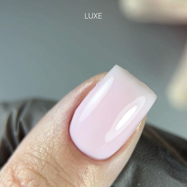 Гель JS LUXE (стильный лилово-перламутровый, с оттенком роскоши) 15г для наращивания и укрепления ногтей N00847 фото