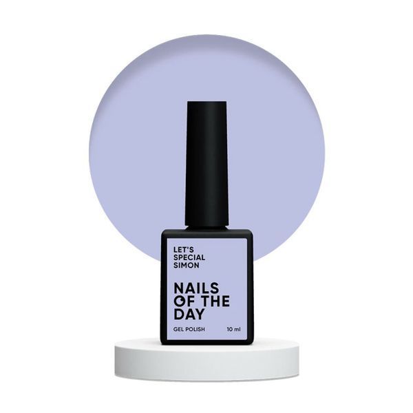 Гель лак NAILSOFTHEDAY Let&rsquo;s special Simon лілово-блакитний, 10 мл 84319235 фото