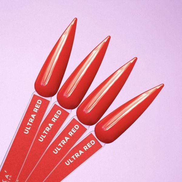 Гель лак перекрывающийся в один слой DNKa' Gel Polish ULTRA RED, 12 мл GPDUR фото