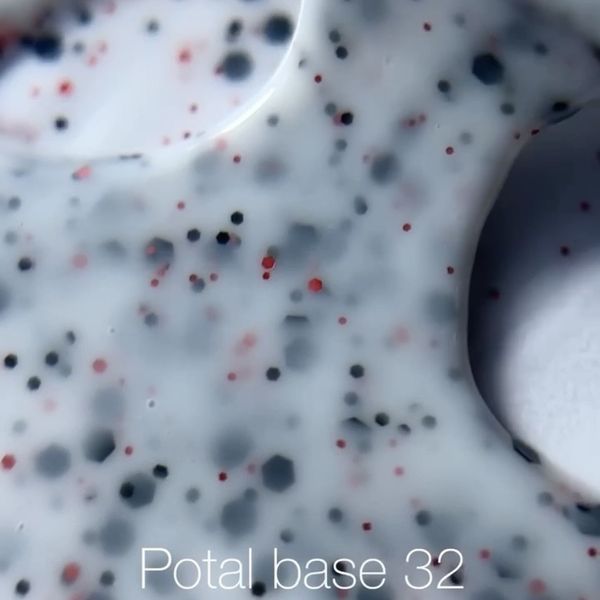 База для ногтей с поталью NAILSOFTHEDAY Potal base 32, 10 мл 1180432 фото