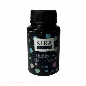 Каучуковое базовое покрытие Kira Nails 30мл, без кисти N00405 фото