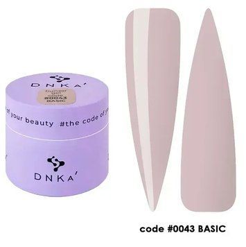 Гель для наращивания ногтей DNKa&rsquo; Builder Gel #0043 Basic , 15 мл FTBGD43-15 фото