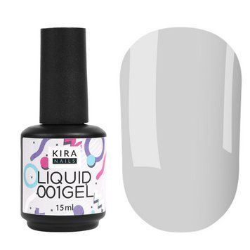 Рідкий гель Kira Nails Liquid Gel 001, 15 мл N459030 фото