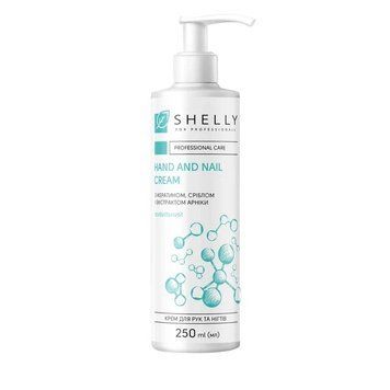 Крем для рук з кератином, сріблом та екстрактом арніки Shelly 250 мл N035852 фото