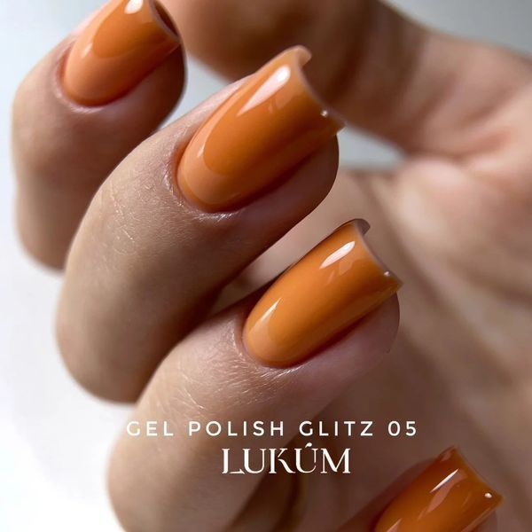 Гель-лак Lukum Odeum Glitz №05, 10 мл 16450 фото