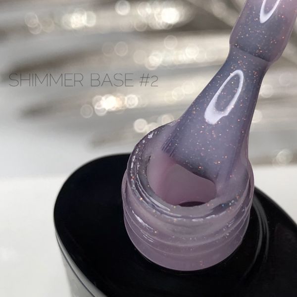 База для нігтів з шиммером Crooz Shimmer Base №2, 8мл N935671 фото