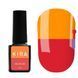 Гель-лак Kira Nails Termo T06 (приглушено-малиновий, при нагріванні насичений помаранчевий), 6 мл N01668 фото 1