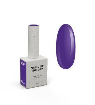 Гель&ndash;лак для ногтей NAILSOFTHEDAY Vibe 293 &ndash; ярко-фиолетовый, перекрывающийся в один слой, 10 мл 06475 фото