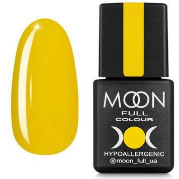 Гель лак Moon Full Fashion color №245 лимонний, 8 мл N041511 фото
