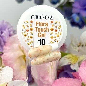 Гель для наращивания Crooz Flora Touch Gel №10, 15 мл CFT10 фото