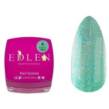Гель для дизайна ногтей Edlen Twinkle Paste №4, 5 мл TP04 фото