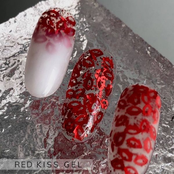 CROOZ Гель для дизайна Kiss gel red, 5г N456907 фото