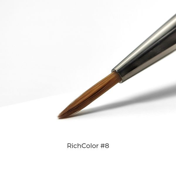 Кисть для дизайна Richcolor №8 11 мм N041587 фото