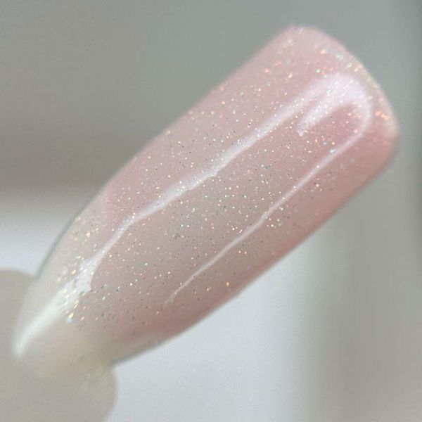 Камуфлююча база Lukum Glitter Rubber Base №03, 10 мл 01944 фото
