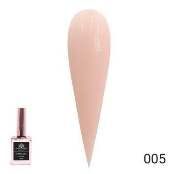Твердый гель для ногтей Hard Gel GLOBAL FASHION №05, 15 мл 8227 фото