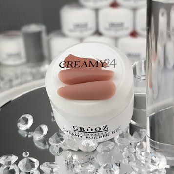 Однофазний гель CROOZ Creamy builder gel №24, 15 мл N123524 фото