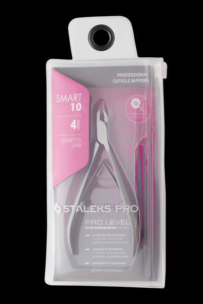 Кусачки професійні для шкіри SMART, 10 4 мм. NS-10-4 фото