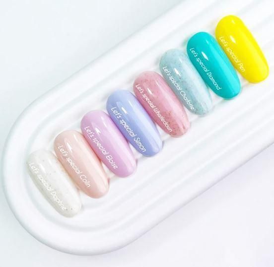 Гель лак NAILSOFTHEDAY Let's special Charlotte голубой с золотой поталью, 10 мл 84319237 фото