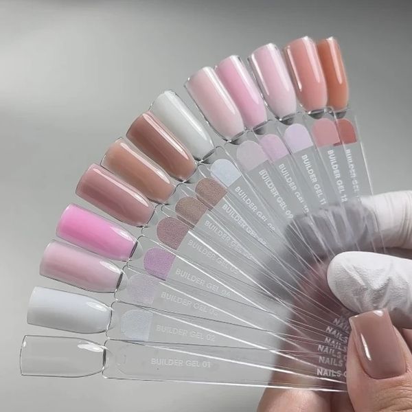 NAILSOFTHEDAY Builder Gel 02 &ndash; бело-молочный гель для наращивания ногтей, 30 мл 692362 фото