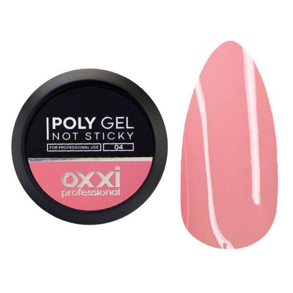 Полігель Poly Gel Not Sticky OXXI Professional, 04, 30мл 519466 фото
