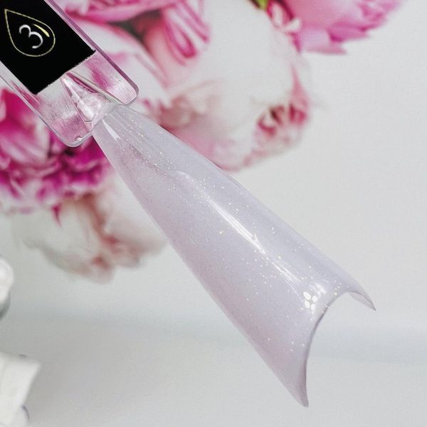 База для нігтів з шиммером Crooz Shimmer Base №3, 8мл N935672 фото