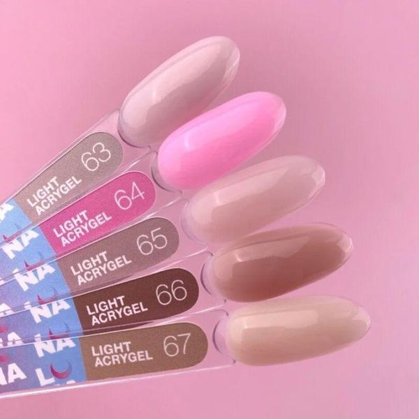 LUNA Light Acrygel №64 Рідкий гель для нігтів, 13 мл 74453 фото