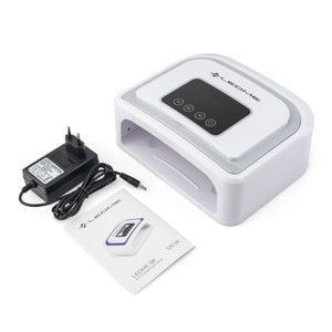 Лампа для манікюру LEDME 5B 120W SILVER з акумулятором L69388 фото