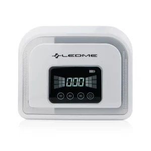 Лампа для маникюра LEDME 5B 120W SILVER с аккумулятором L69388 фото