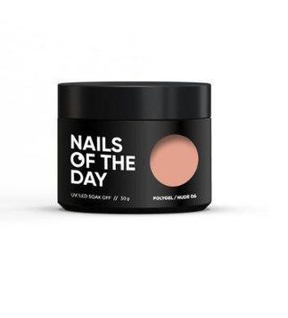 Полигель NAILSOFTHEDAY Polygel nude 06 - теплый нюд, 30 мл 343243247 фото