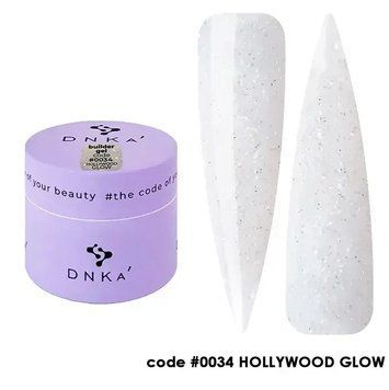 Гель для наращивания ногтей DNKa&rsquo; Builder Gel 34 Hollywood Glow, 15 мл BGD34-15 фото