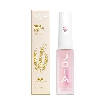 Топ для лака JOIA vegan Shiny Strong Top, 8 мл 3841 фото