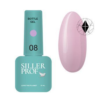 Гель для ногтей Siller Bottle Gel №8, 15 мл 45380 фото