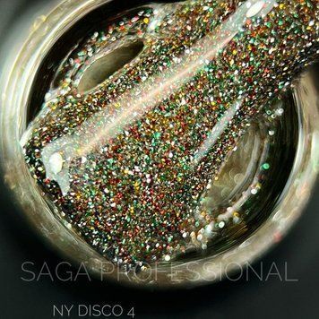 Гель-лак світловідбиваючий Saga NY Disco 04, 9 мл N667704 фото