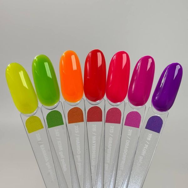 Гель&ndash;лак для нігтів NAILSOFTHEDAY Tropic 212 &mdash; рожево-кораловий, що перекривається в один шар, 10 мл 06477 фото