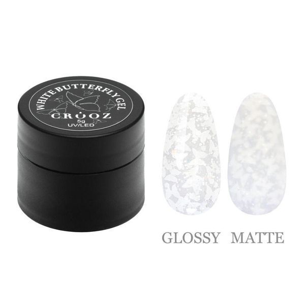 CROOZ Гель для дизайна White butterfly gel, 5г N449907 фото