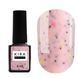 База для нігтів Kira Nails Lollypop Base №004 (рожевий з різнокольоровими пластівцями), 6 мл N8830004 фото 1