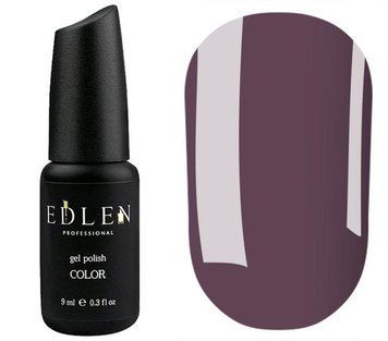 Гель-лак Edlen Color 028 (темно-коричневый, эмаль), 9 мл ED028 фото