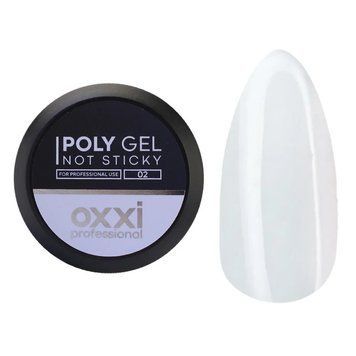 Полігель Poly Gel Not Sticky OXXI Professional, 02 молочний, 30мл 51955 фото