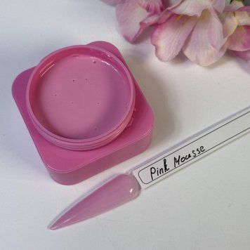 Гель для нарощування нігтів JS Pink Mousse, 30г N008320 фото